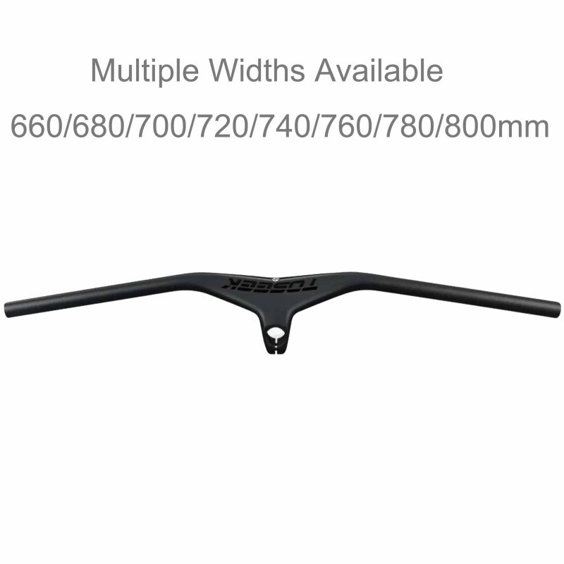 28.6mm -17° Carbon MTB Handlebars | Toseek 8