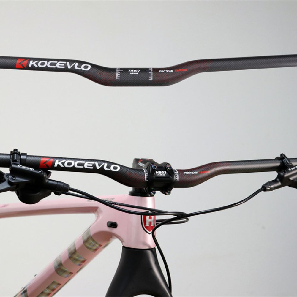 Kocevlo Mountain Bike Handlebars Carbon Riser Bars 31.8mm 3