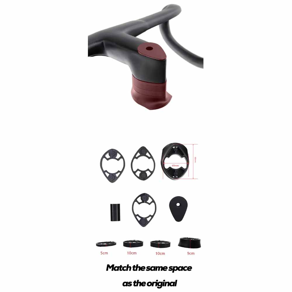 28.6mm Aero Road Handlebar with Height-Adjustable Spacers Included 28.6mm Aero Road Handlebar with Height-Adjustable Spacers Included