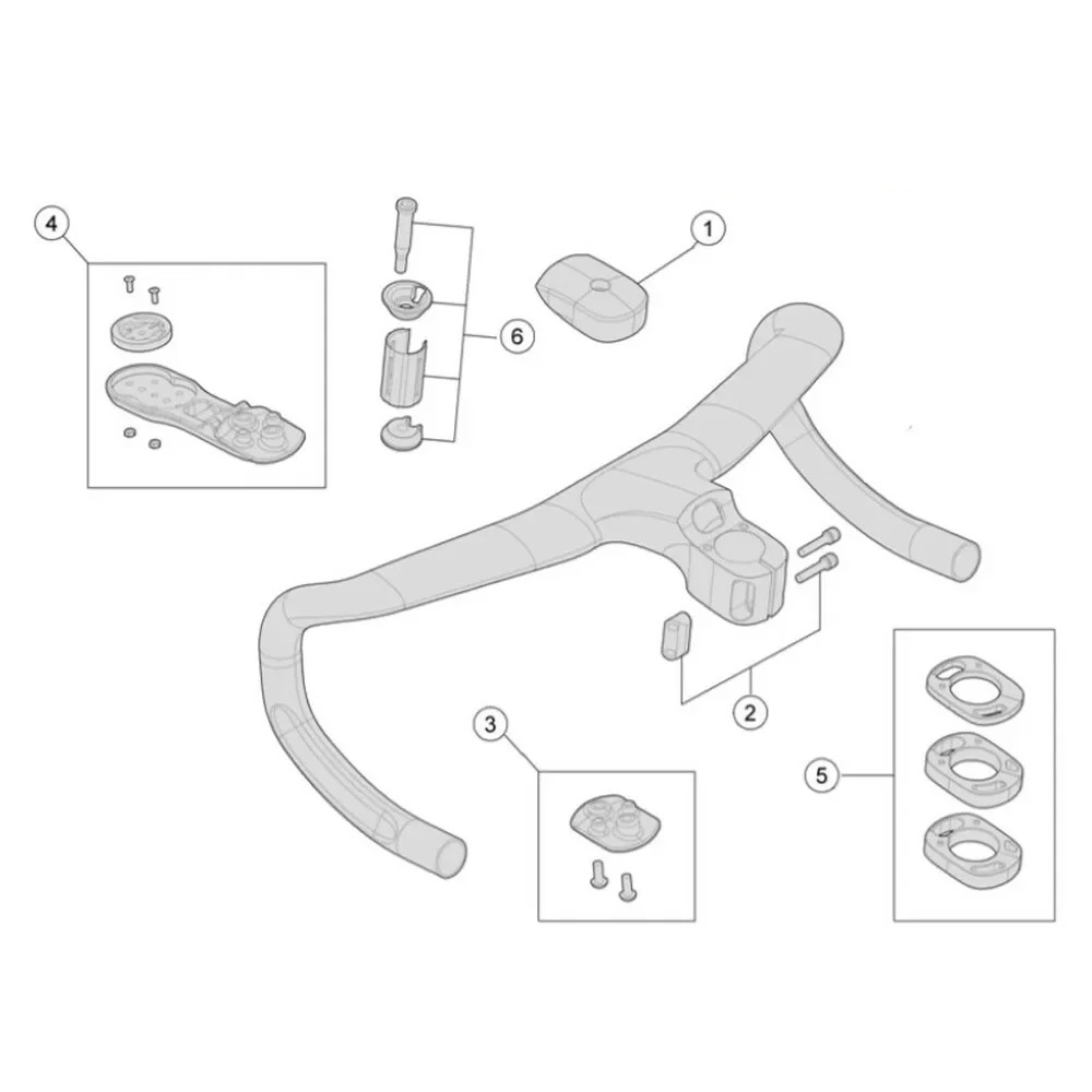 D5 Road Bike Handlebar - mounting and spacers set up D5 Road Bike Handlebar - mounting and spacers set up