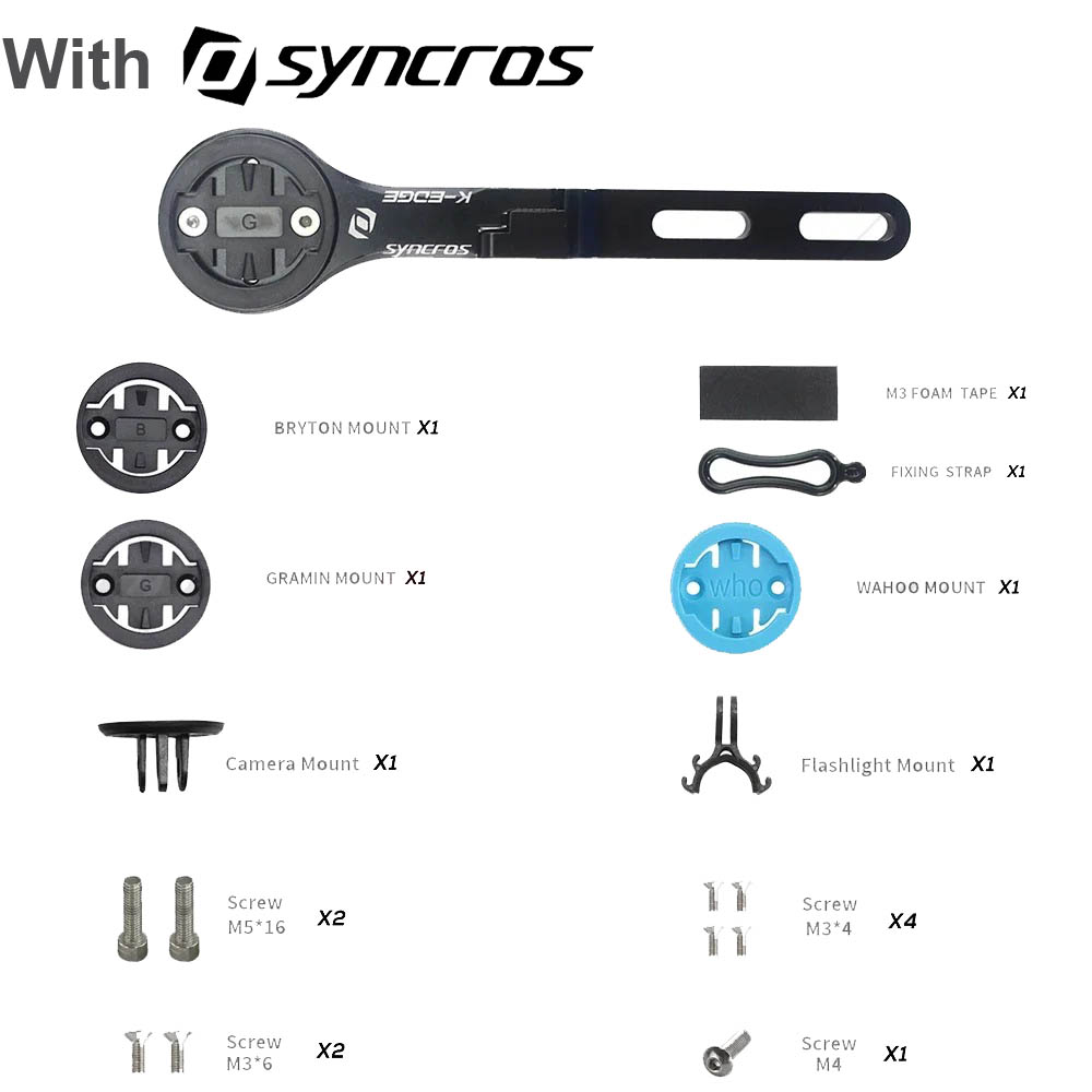 Package Includes: Bike Computer Mount and Installation Tools Package Includes: Bike Computer Mount and Installation Tools