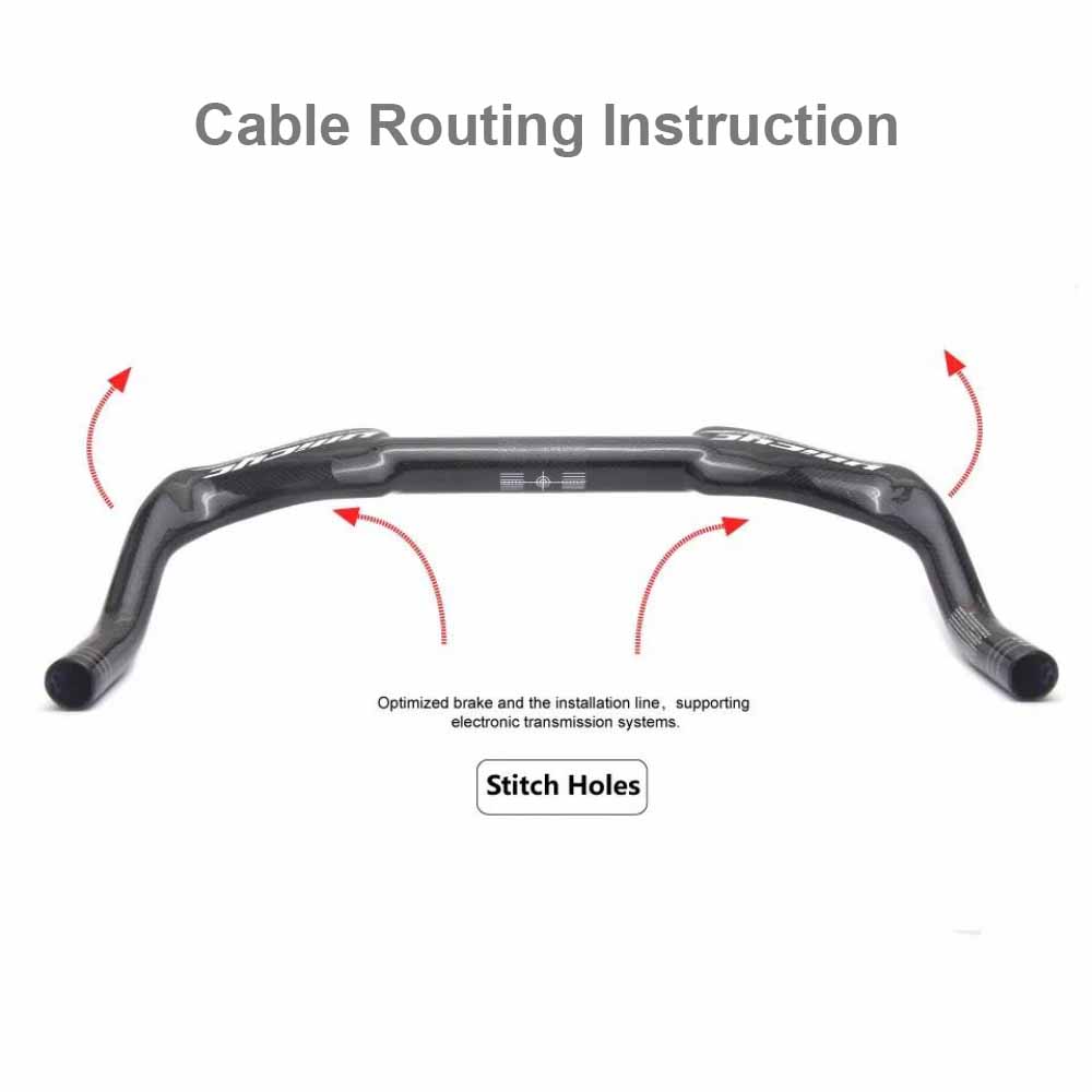 TT Road Bike Handlebar - 31.8mm Clamp 2 TT Road Bike Handlebar - 31.8mm Clamp - Image 2