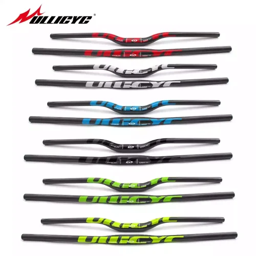 31.8mm Clamp Carbon Fiber MTB Handlebar - Straight/Flat/18mm Rise