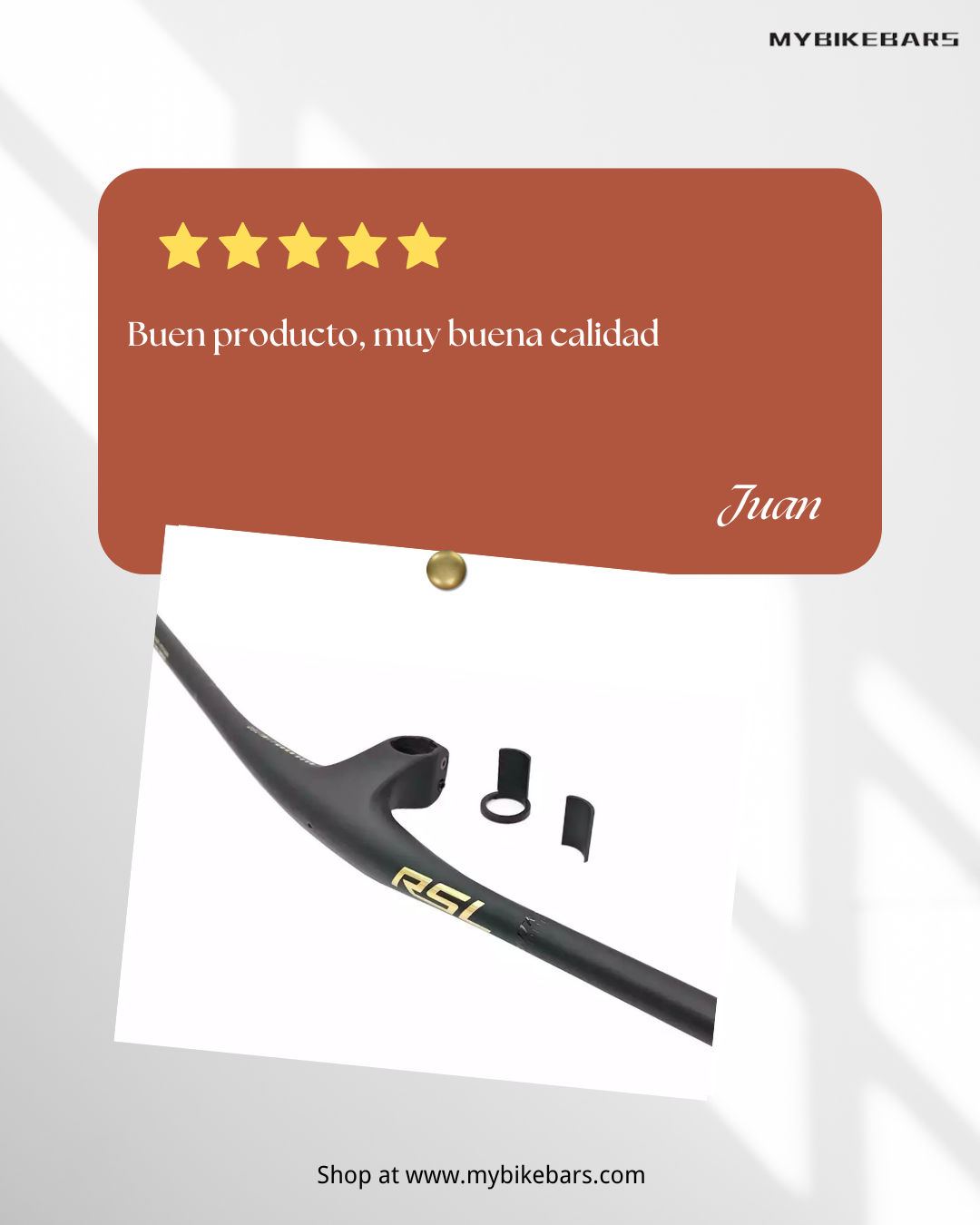 28.6mm -13° RSL Bontrager Mountain Bike Flat Handlebar 5