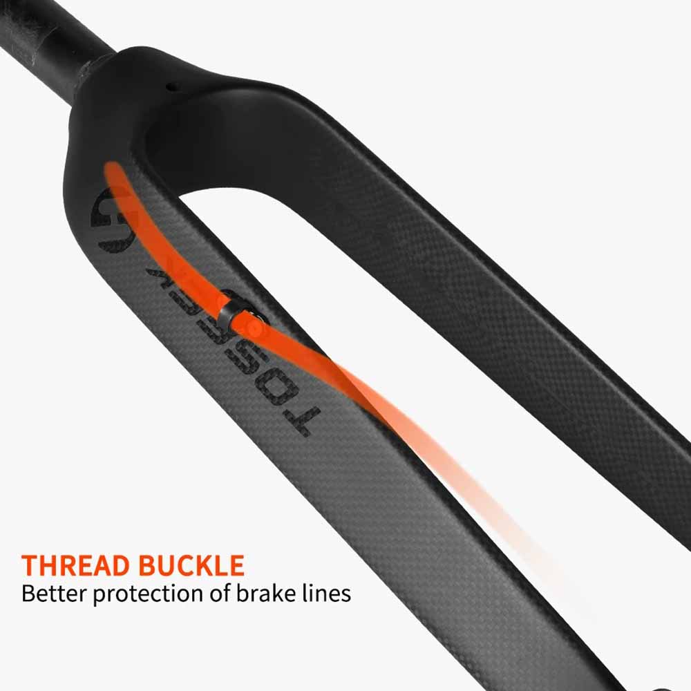 Bicycle Suspension Fork 26/27.5/29" Lightweight Carbon Bike Fork 6