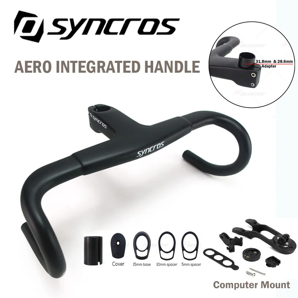 Package Includes Syncros H One 11 Aero Integrated Handlebars with Converter Package Includes Syncros H One 11 Aero Integrated Handlebars with Converter