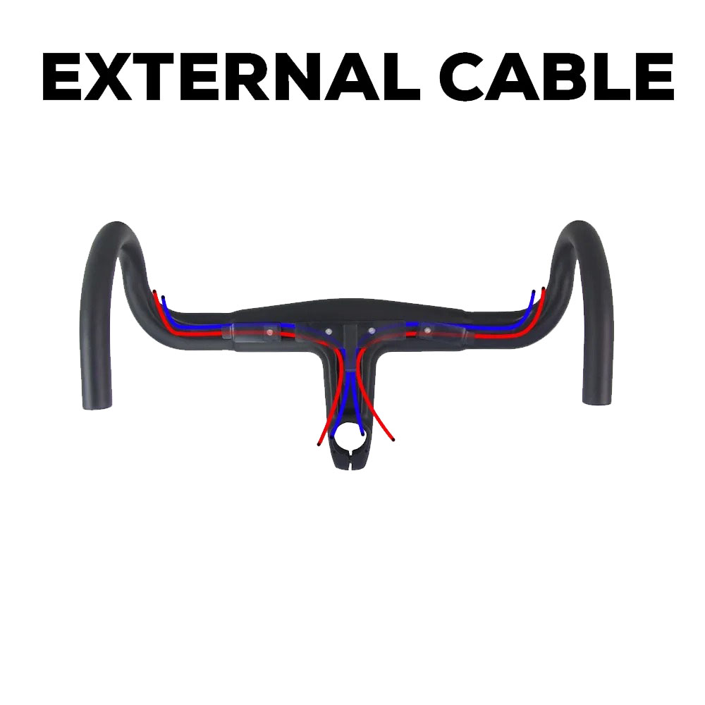 Syncros H One 11 Handlebars - Internal Cable Routing for a Clean Look Syncros H One 11 Handlebars - Internal Cable Routing for a Clean Look