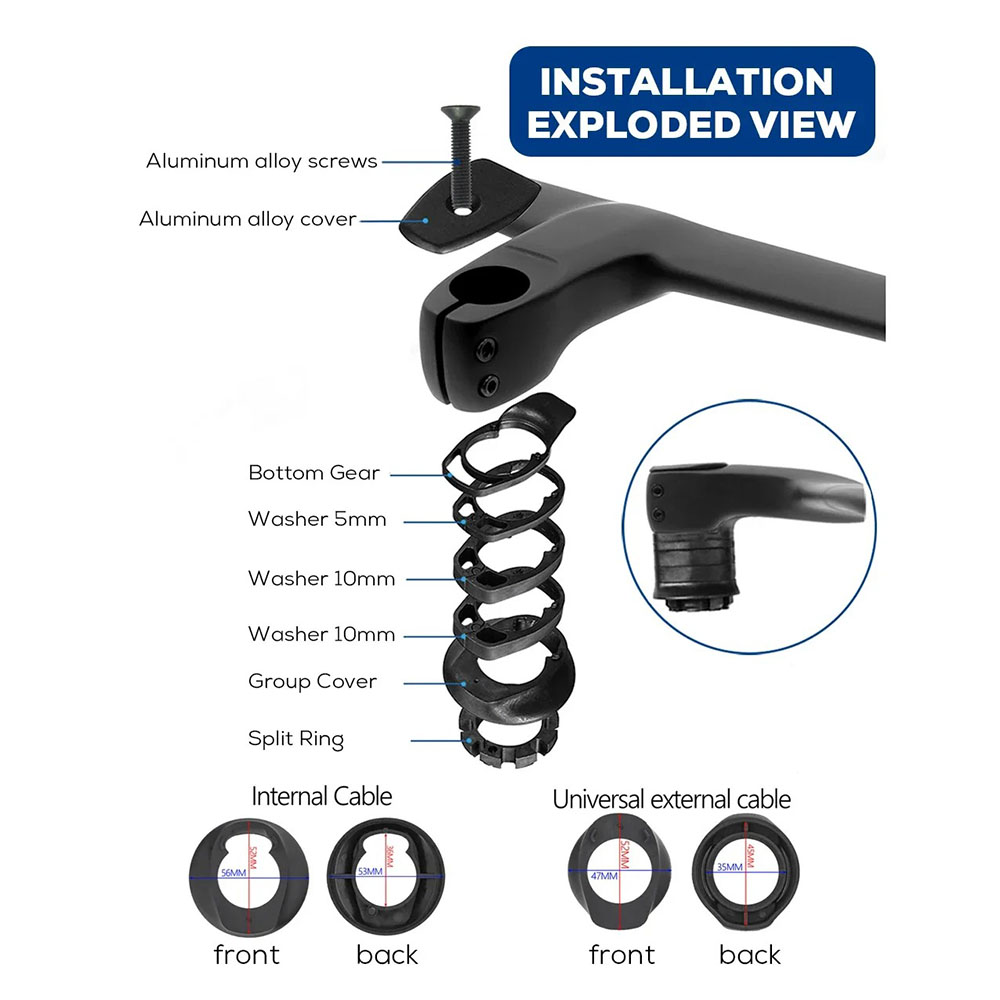 28.6mm High-Durability Drop Bars for Road Cycling T3 6