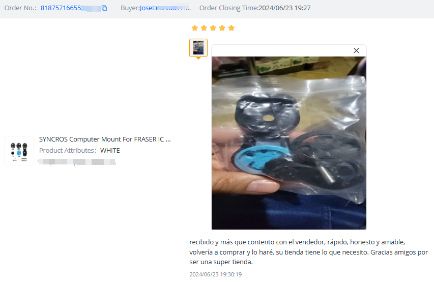 Duralable Bike Computer Mount for Syncros Fraser IC SL Bike bars 8