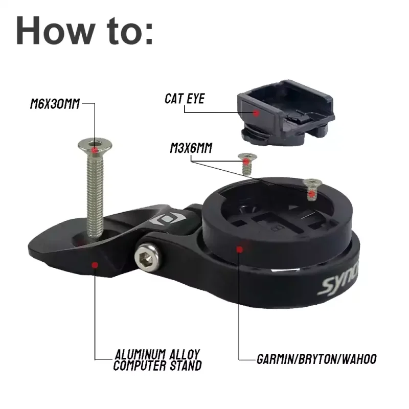 Bike Computer Stem Mount for Syncros Fraser IC SL Series – how to set up