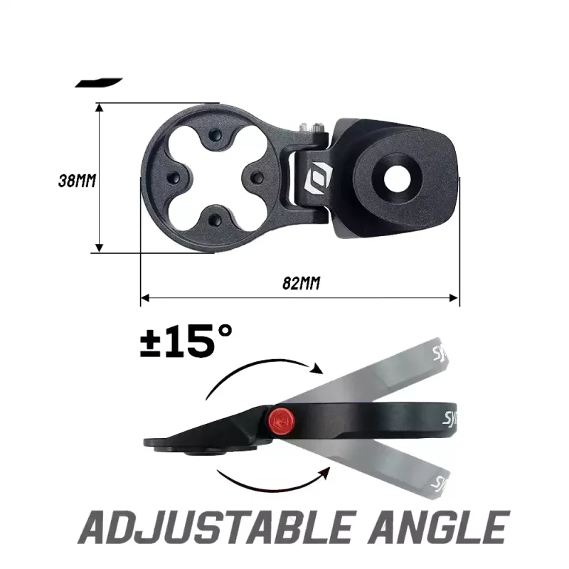 Bike Computer Stem Mount for Syncros Fraser IC SL Series – precise size and adjustable angle