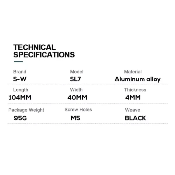 SL7 Bike Stem Computer Mount for Garmin Bryton Cateye Syncros Logo 4
