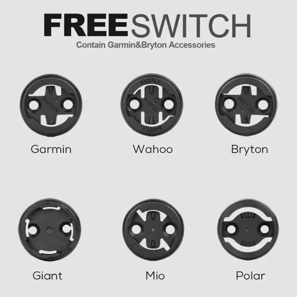 SL7 Bike Stem Computer Mount for Garmin Bryton Cateye Roval 9