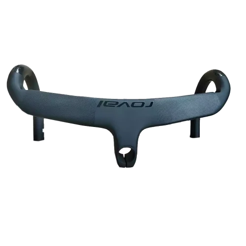 SL8 Road Bike Handlebar - Carbon Fiber Lightweight and Durable Image Display Stem Length and Handlebar Width: