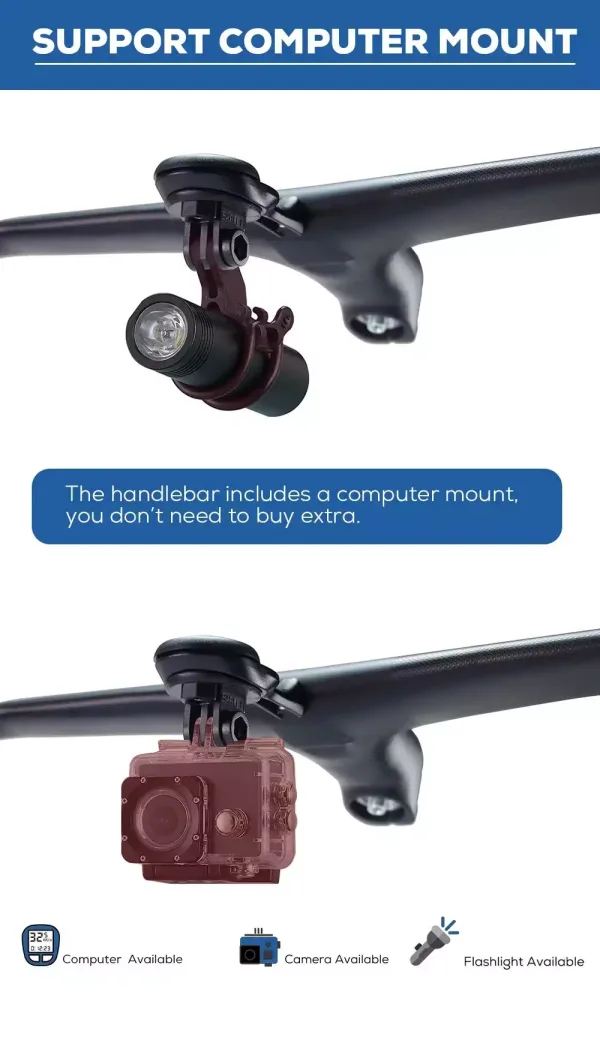 SL8 Road Bike Handlebar - Compatible with Most Computer and Light Mounts SL8 Road Bike Handlebar - Compatible with Most Computer and Light Mounts