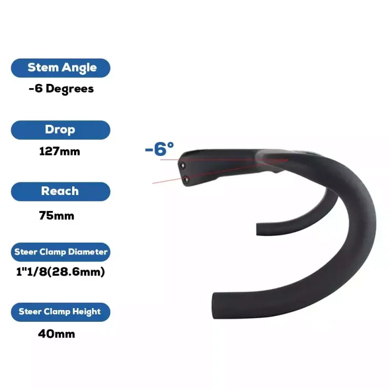 SL8 Road Bike Handlebar - Technical Specifications and Features