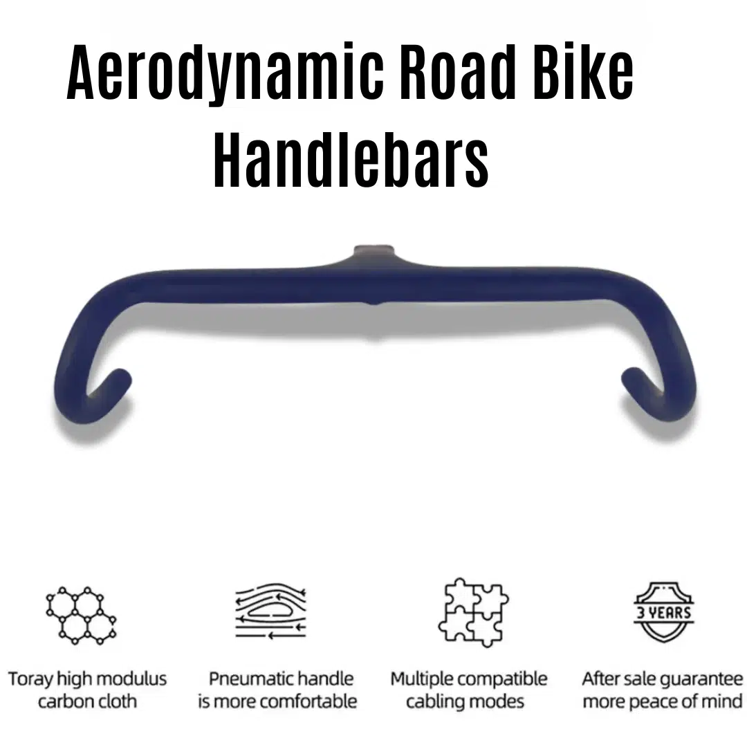 Aerodynamic design​ cuts wind resistance for faster, smoother cycling.
