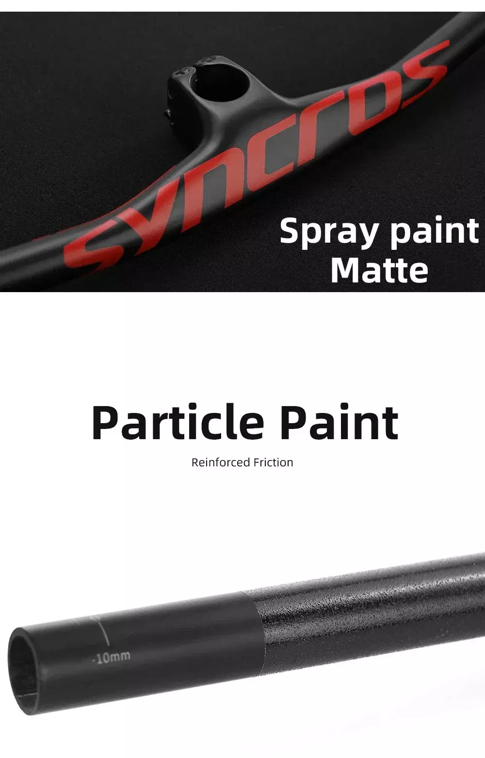 28.6mm Fraser IC SL 8° MTB Cycling Handlebars 740mm 6