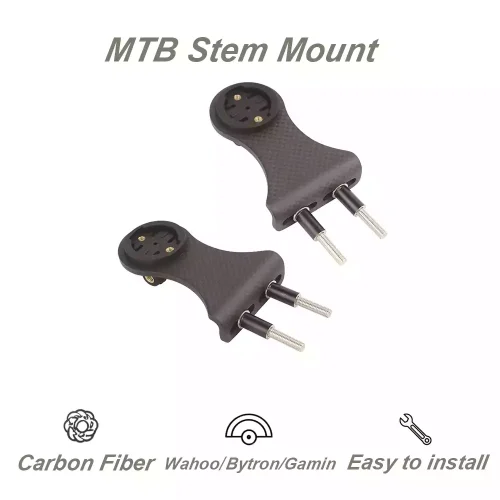 MTB Stem Mount - Carbon Fiber and Stable