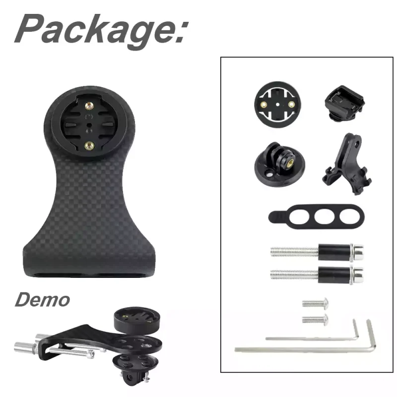 MTB Stem Mount - Carbon Fiber and Stable 6