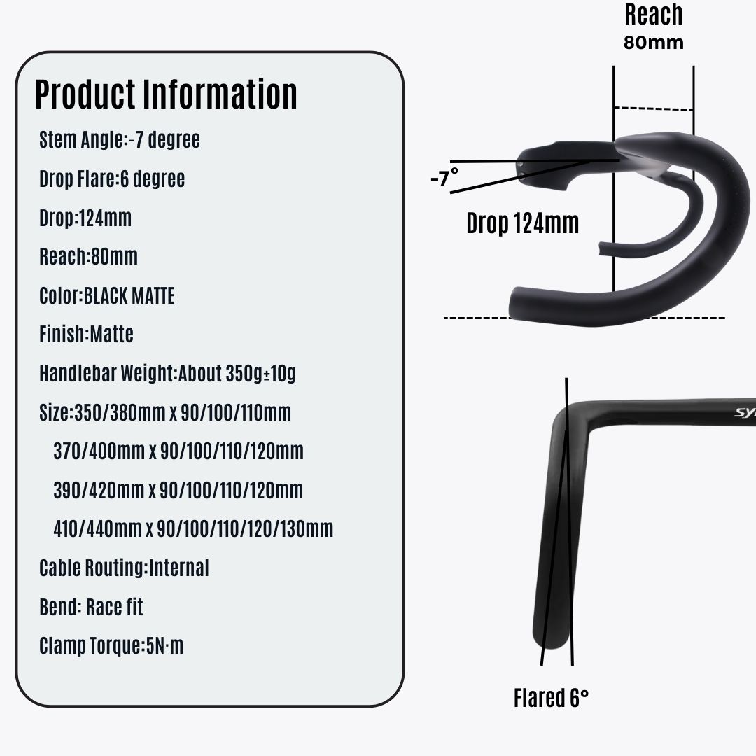 Road Bike Handlebar for Madone SLR Gen7 data information