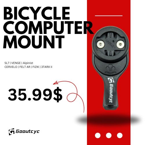 Bike Computer Mount for SL7 | VENGE | Alpinist CERVELO | FELT AR | FIZIK | 3TARX II | Gooutcyc