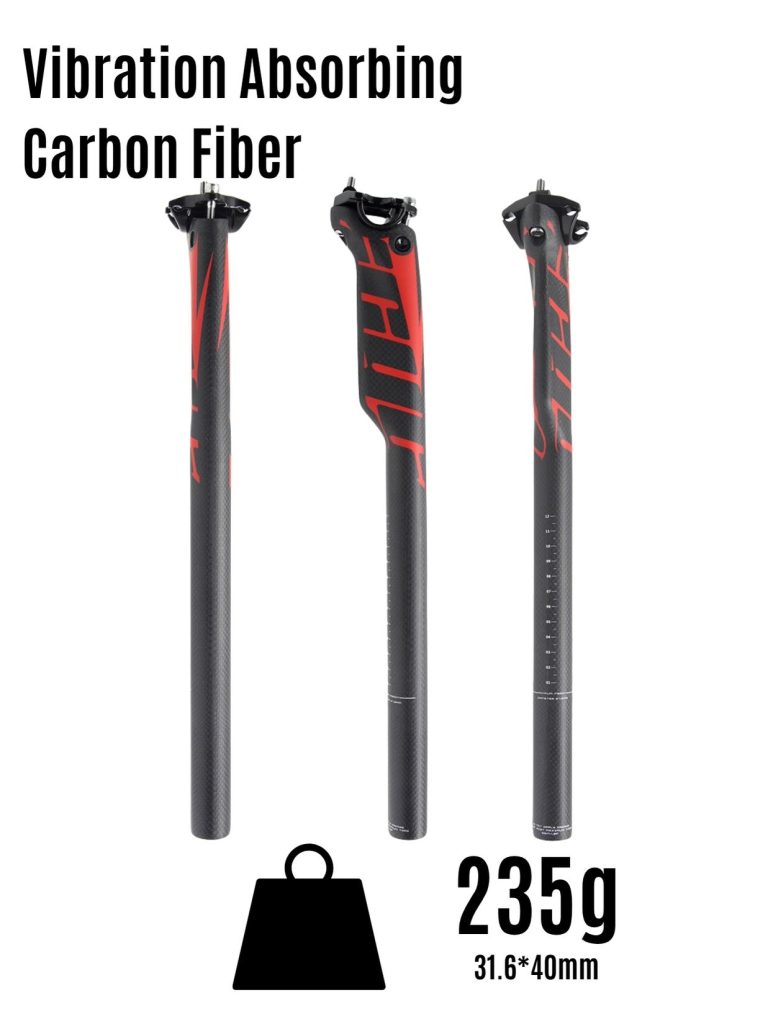 350/400mm Carbon Seatpost 27.2/30.8/31.6mm 5