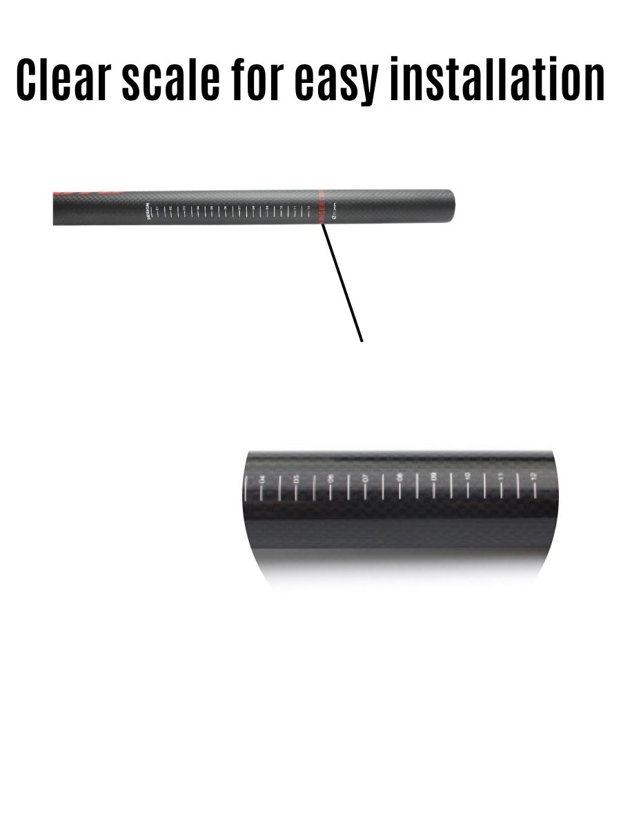 350/400mm Carbon Seatpost 27.2/30.8/31.6mm 4