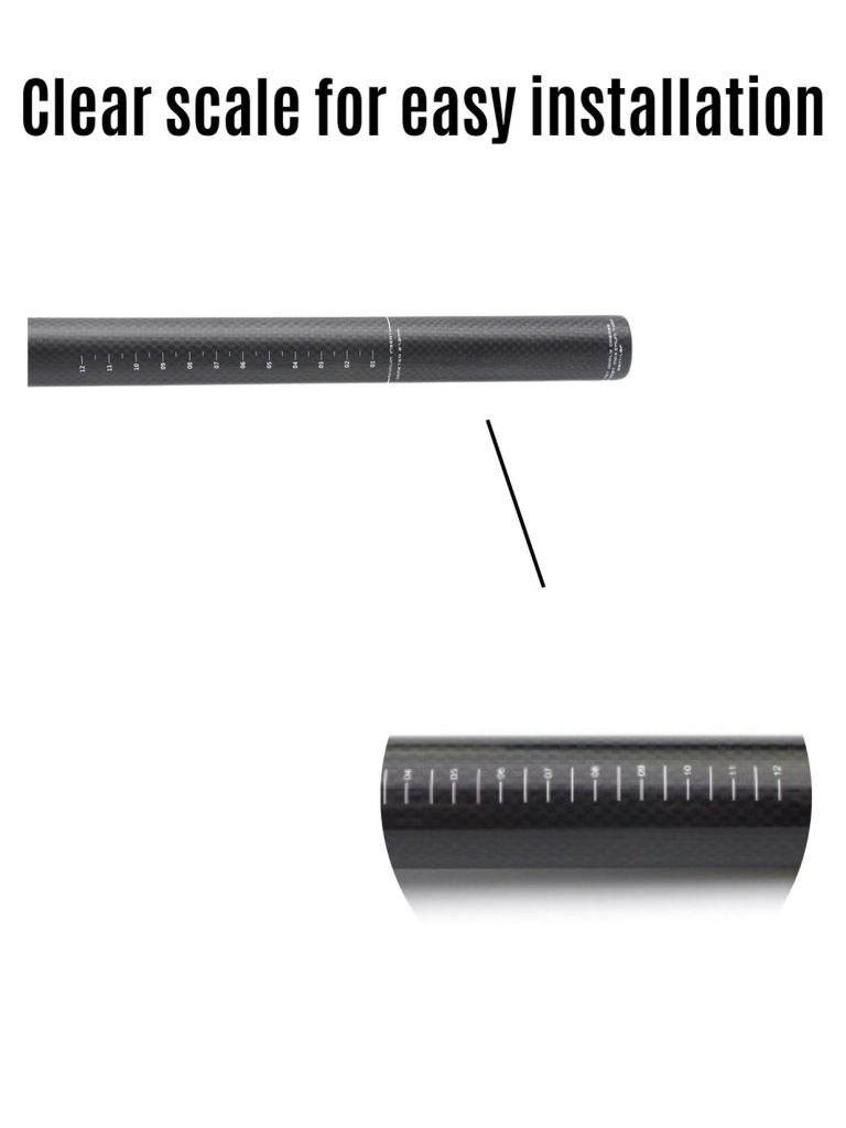 350/400mm Carbon Seatpost 27.2/30.8/31.6mm 6