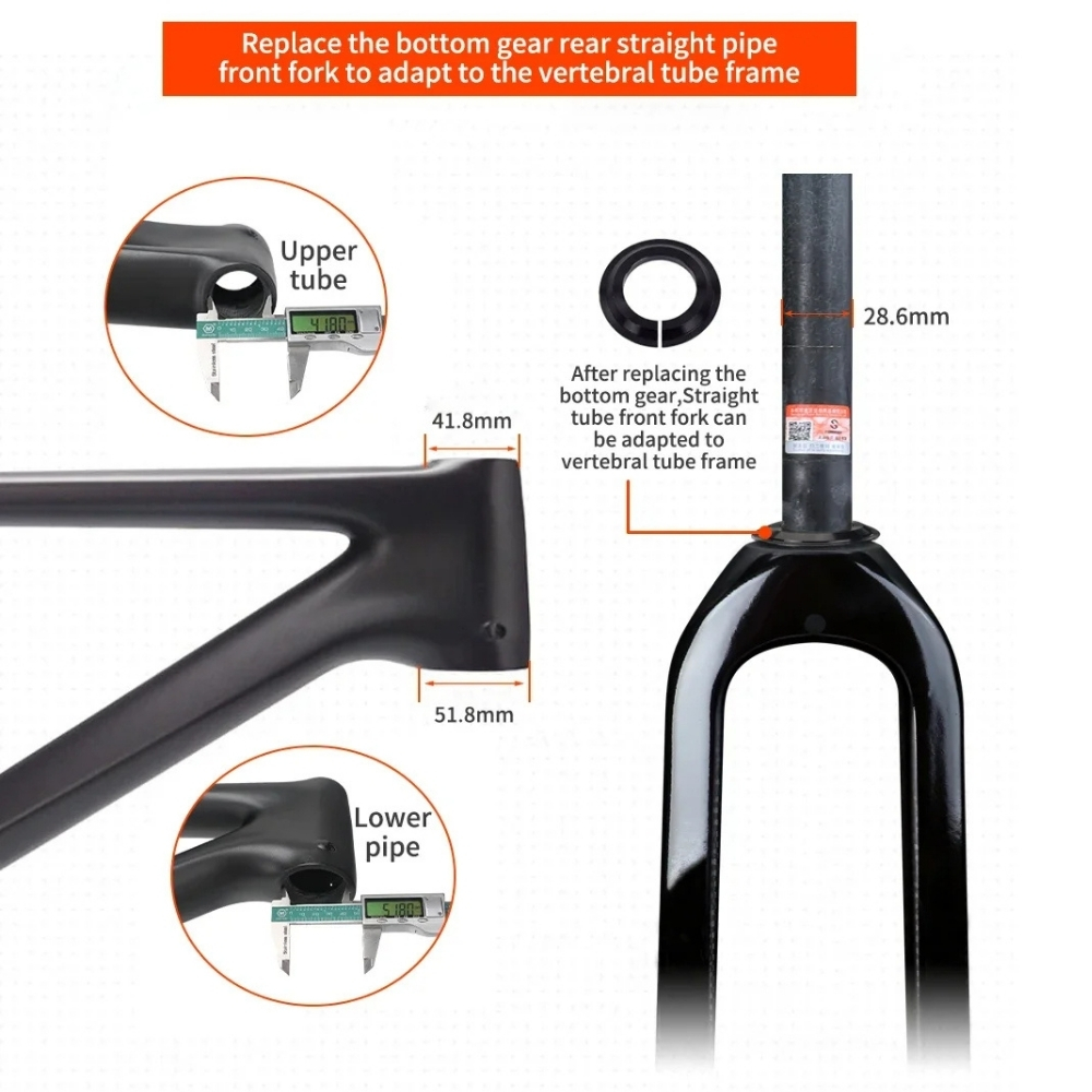 MTB Fork Full Carbon Fiber Fork 9*100mm,26/27.5/29Inch | DEDA 10