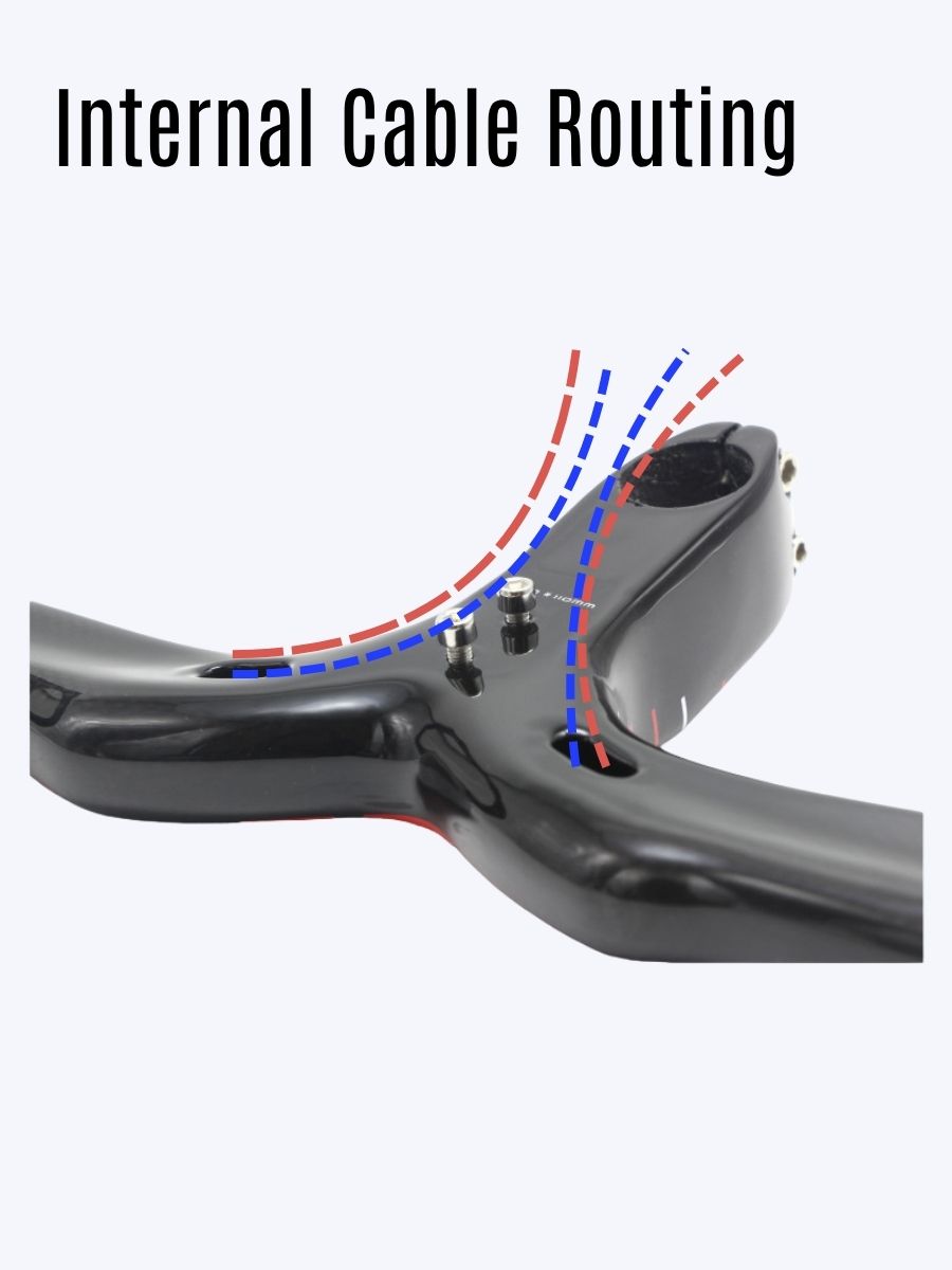 28.6mm Ergonomic Bike Handlebar for Road Cycling | Ullicyc 11