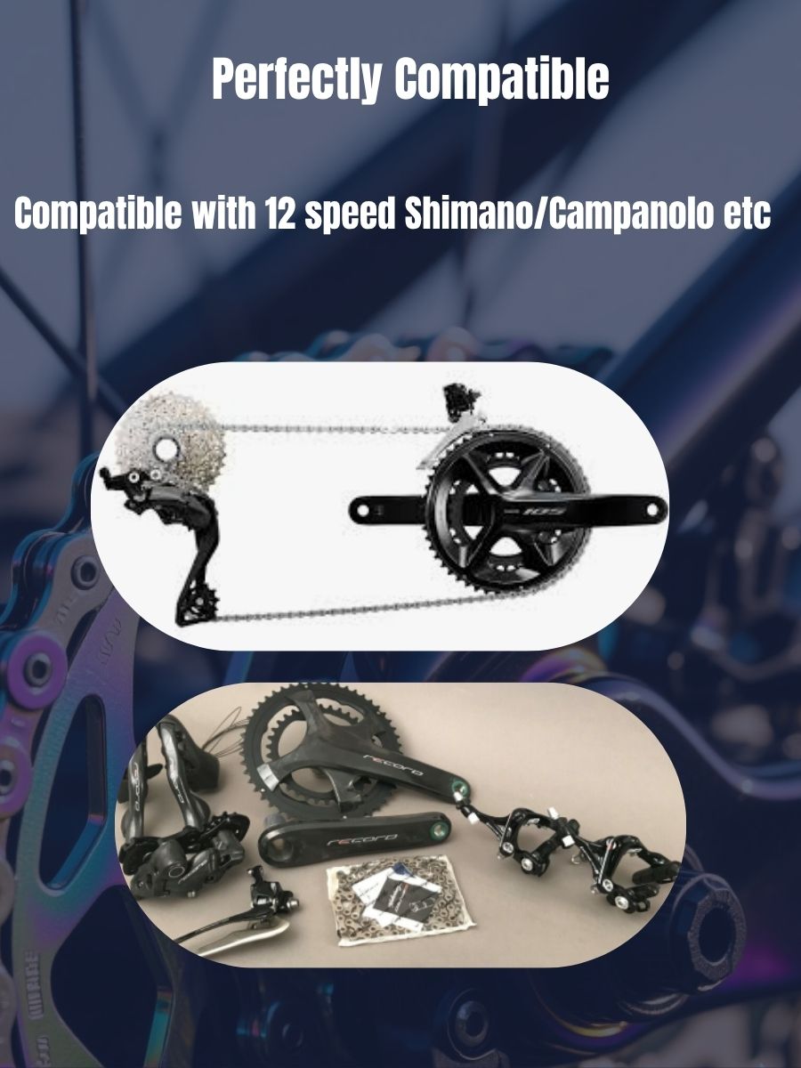 YBN High-Speed Bicycle Chain 12 Speeds 19