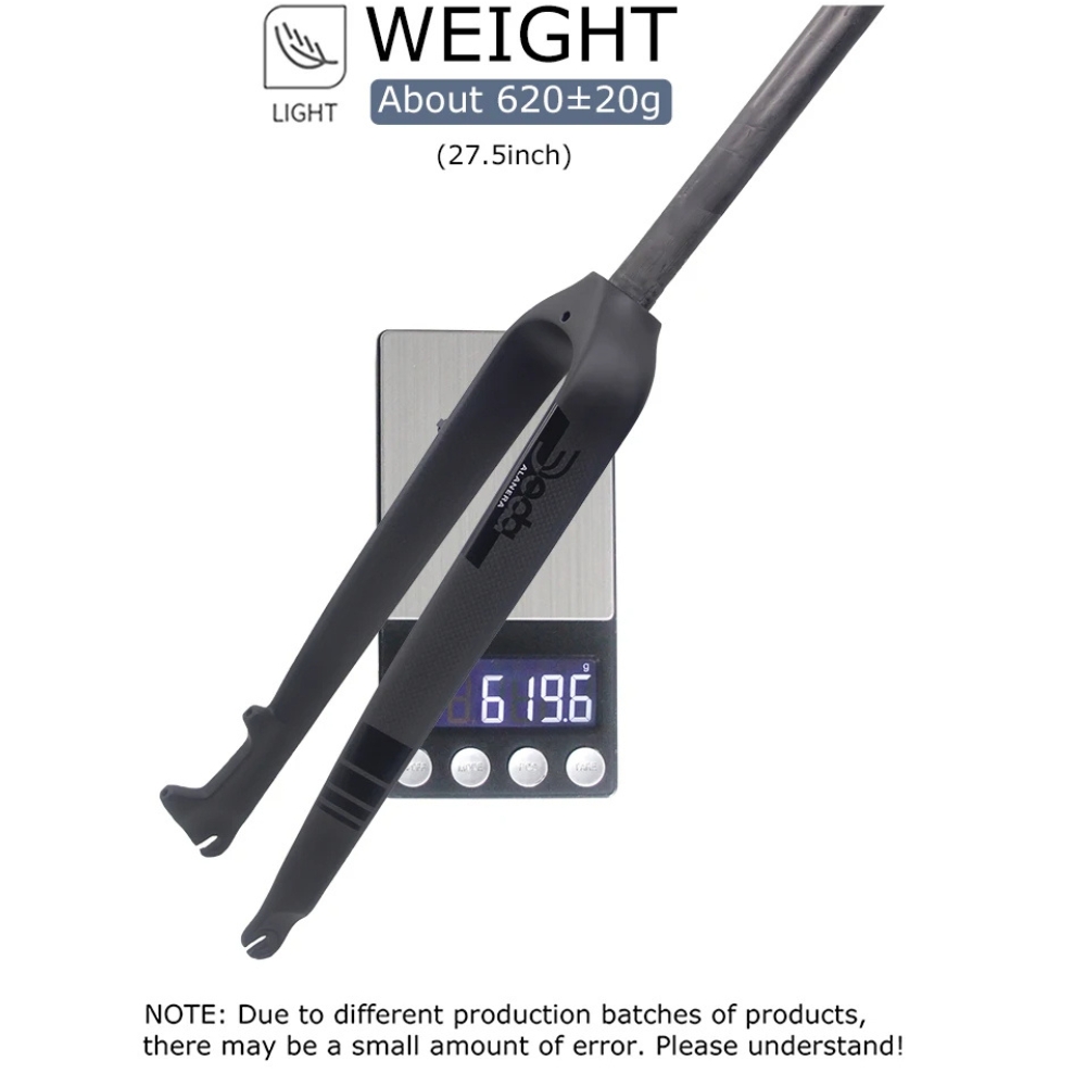 MTB Fork Full Carbon Fiber Fork 9*100mm,26/27.5/29Inch | DEDA 2