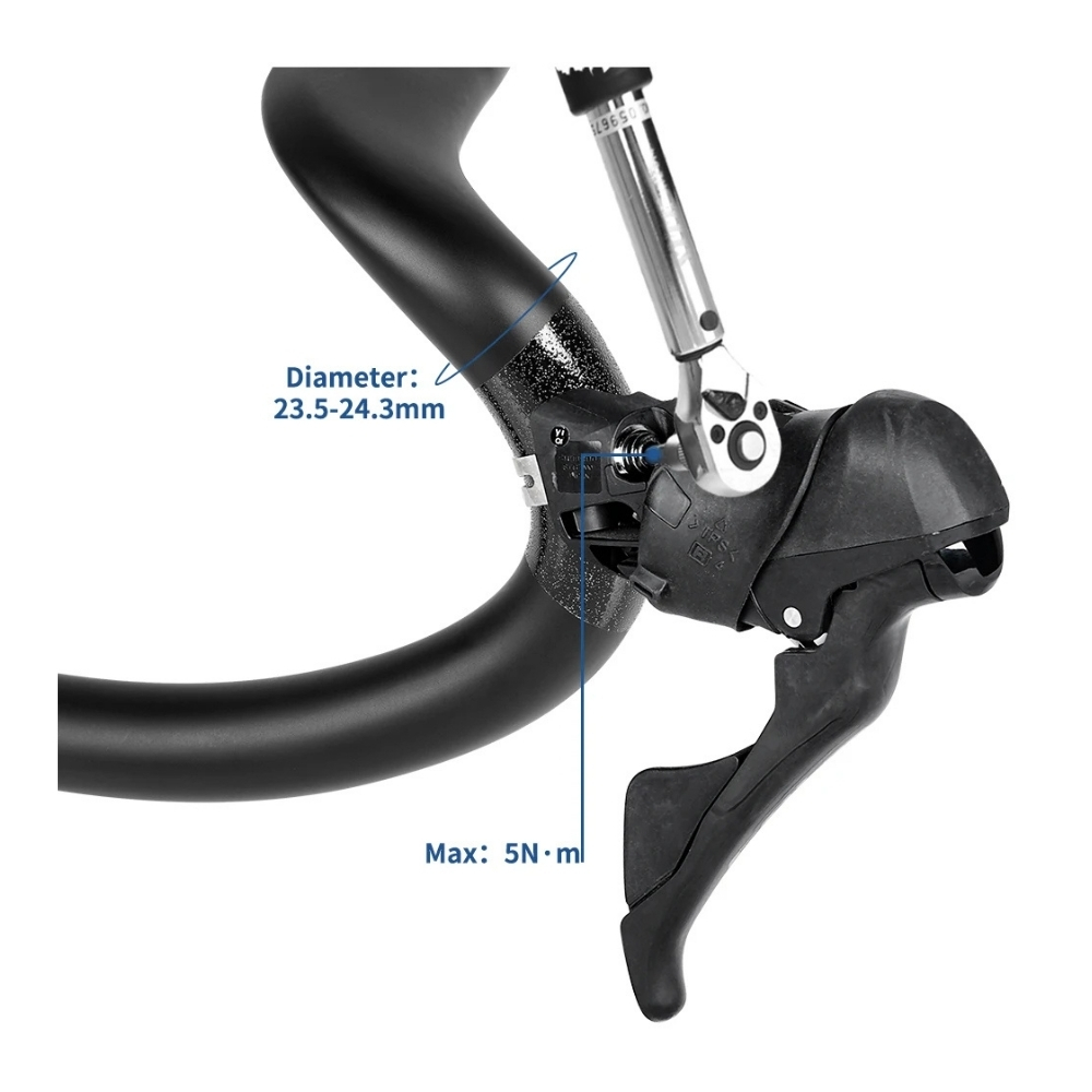 DEDA Handlebar 28.6 Road Bike Carbon Bar 5