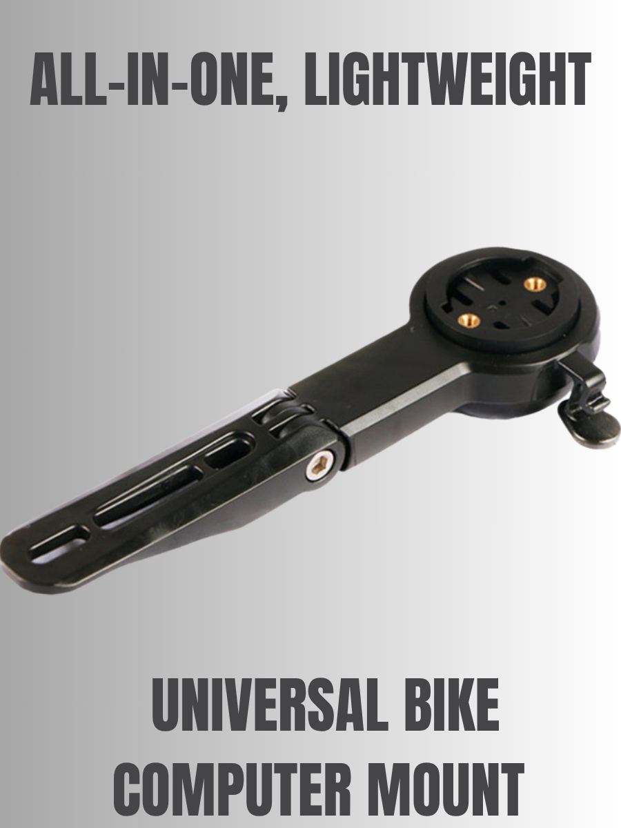 Multifunctional Bike Computer Mount for Road and Mountain Bikes 1 Multifunctional Bike Computer Mount for Road and Mountain Bikes