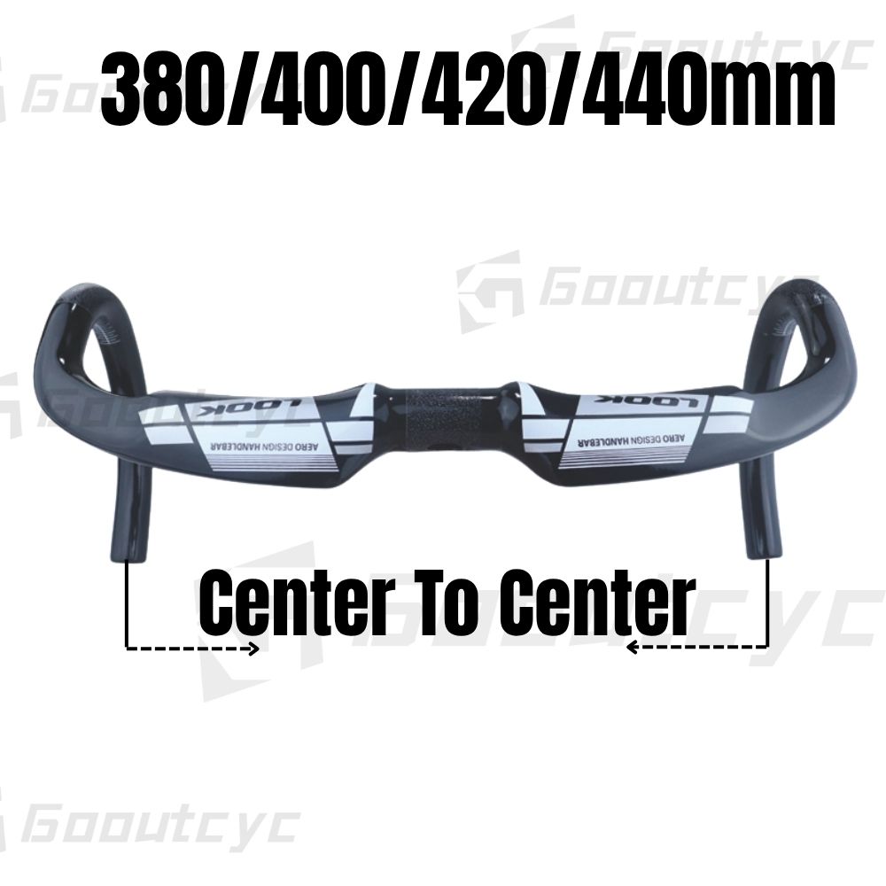 Lightweight Carbon Fiber Road Bike Handlebar | 31.8mm Clamp 10
