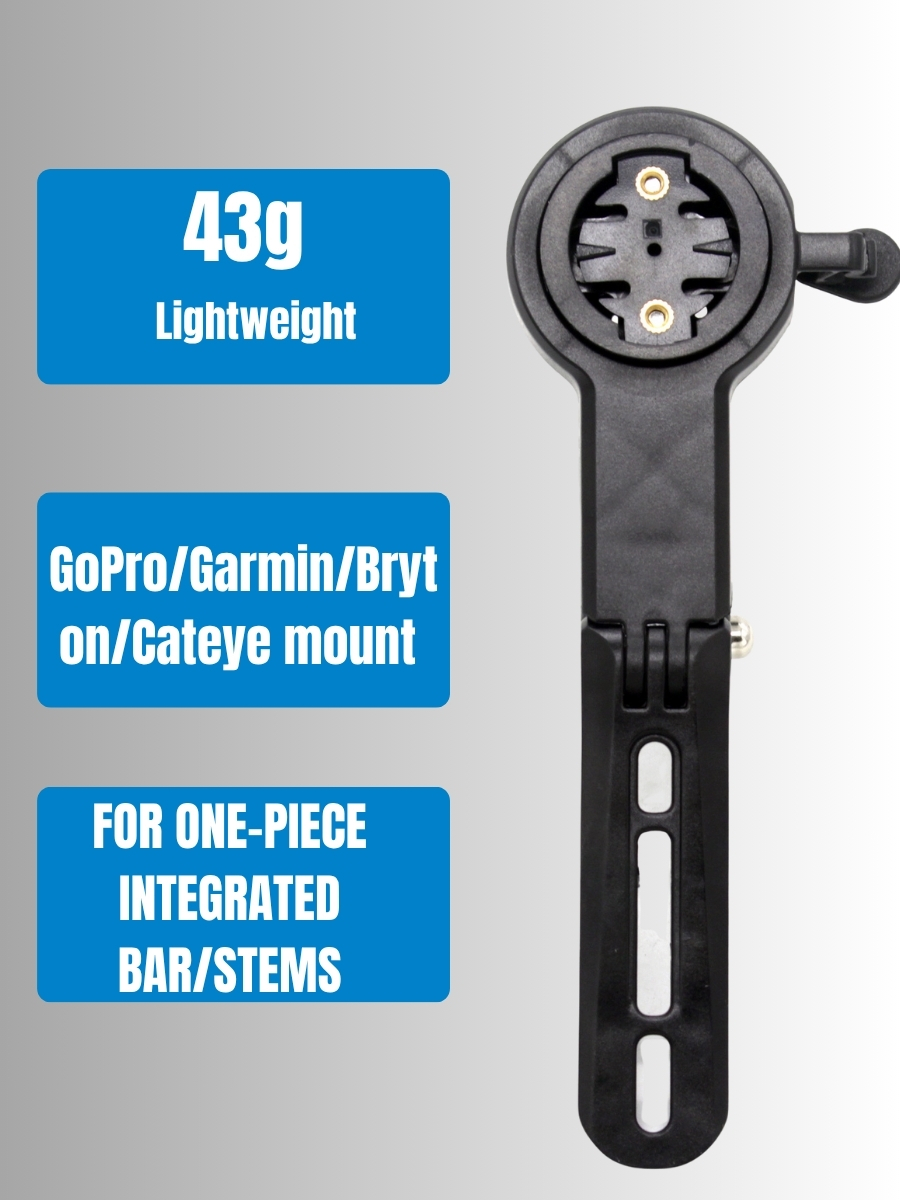 Multifunctional Bike Computer Mount for Road and Mountain Bikes 3