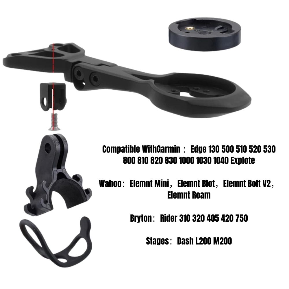 MOST Ultra Talon Integrated Handlebar Mount: ±6° Angle Adjustment 5