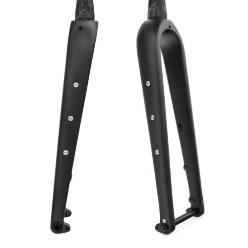 Carbon Gravel bike Fork 700C 1-1/8" Straight/Taper 100mm
