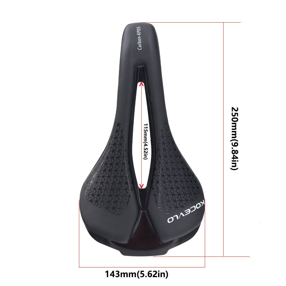 Ultralight 135g Carbon Fiber Bike Saddle for Road & MTB 9