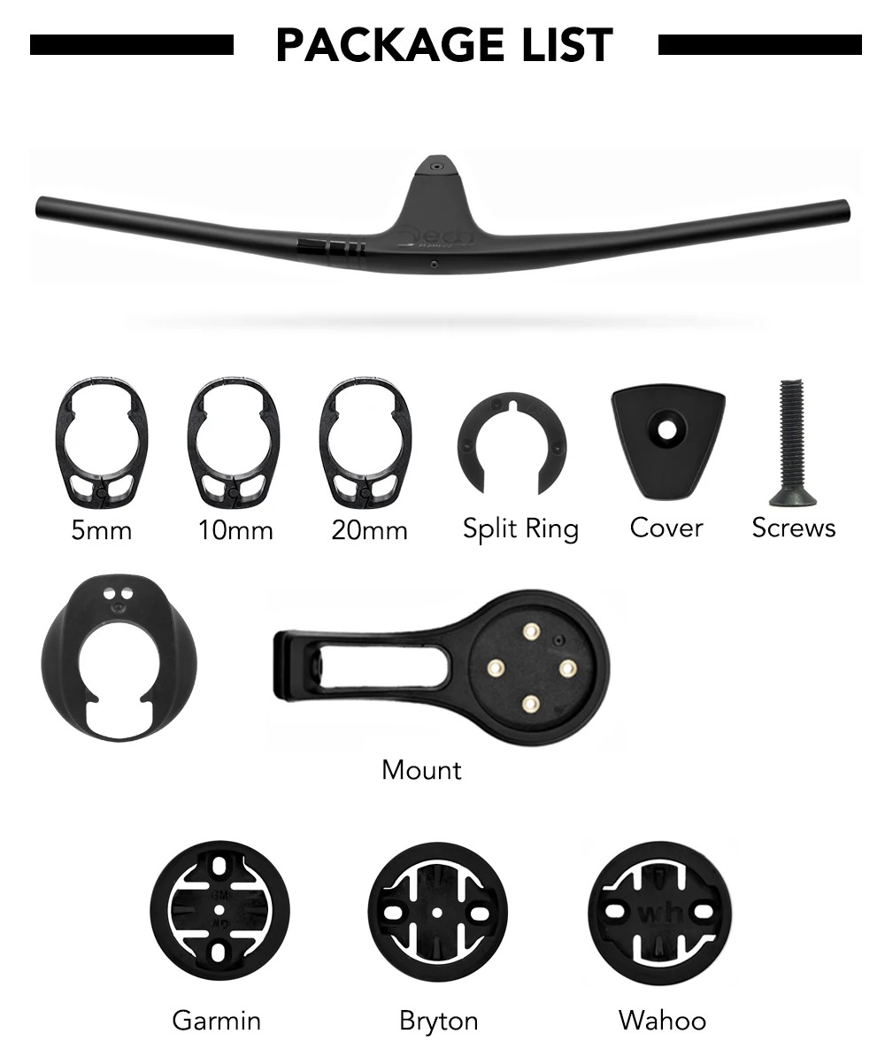 28.6mm,-17°Stem Angle ,50mm-90mm Stem Length XC /Cross Handlebar 8